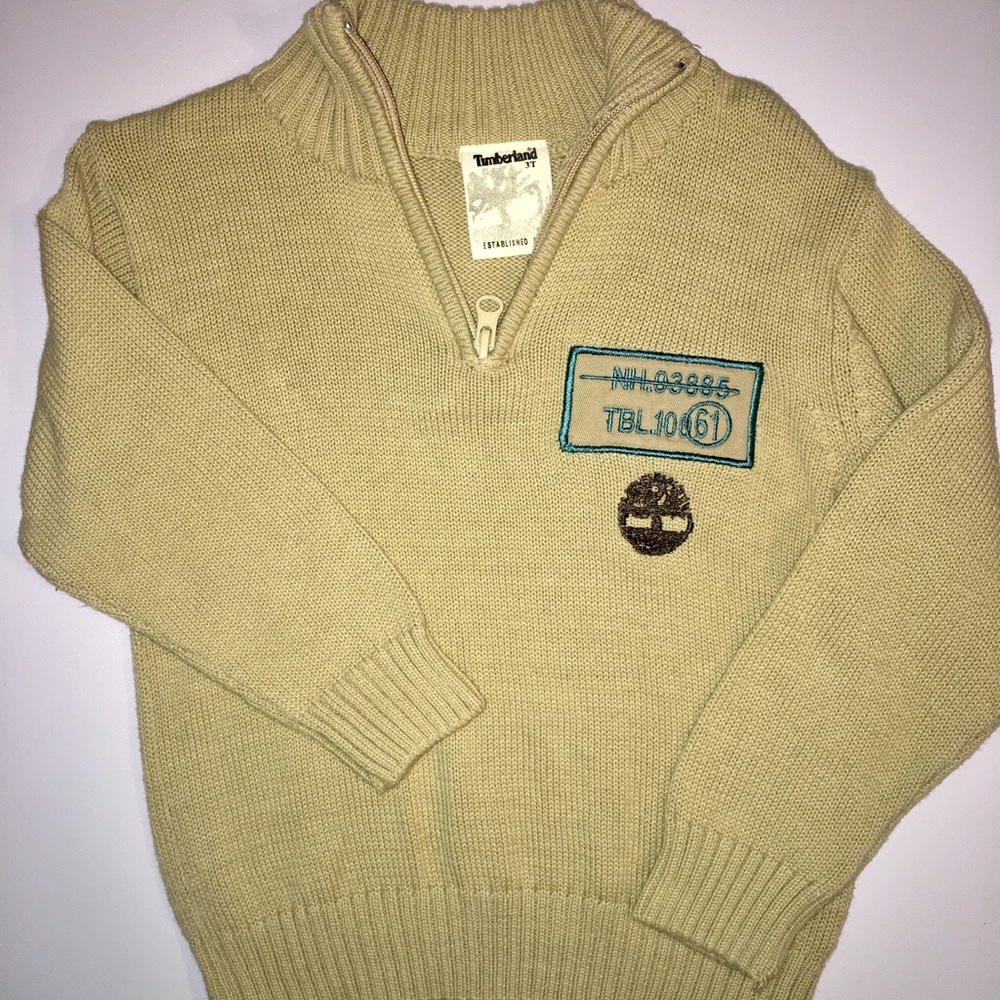 Boy’s 3T Timberland Khaki Sweater